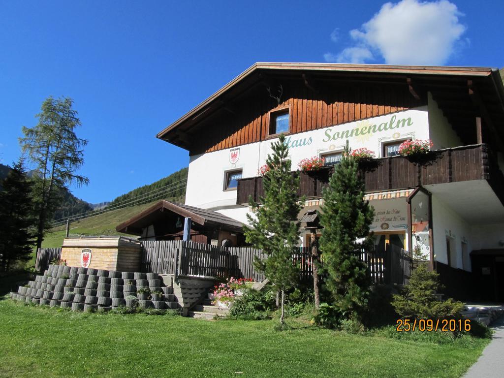 Ferienwohnung Haus Sonnenalm Sankt Sigmund im Sellrain Exterior foto